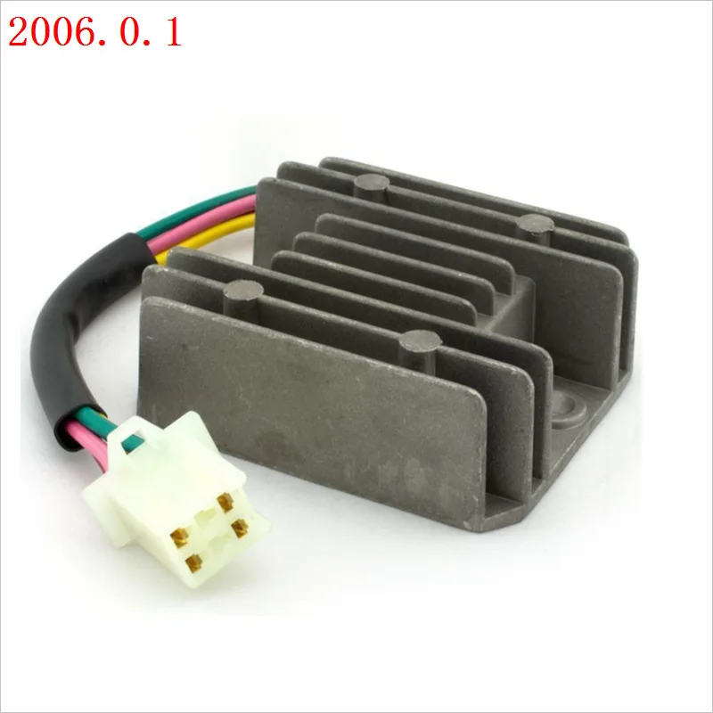 4 Wires 4 Pins 12V AVR Autostabilizer Universal Motorcycle Voltage Stabilizer Regulator Current Rectifier ATV Scooter Full Wave
4 Wires 4 Pins 12V AVR Autostabilizer Universal Motorcycle Voltage Stabilizer Regulator Current Rectifier ATV Scooter Full Wave