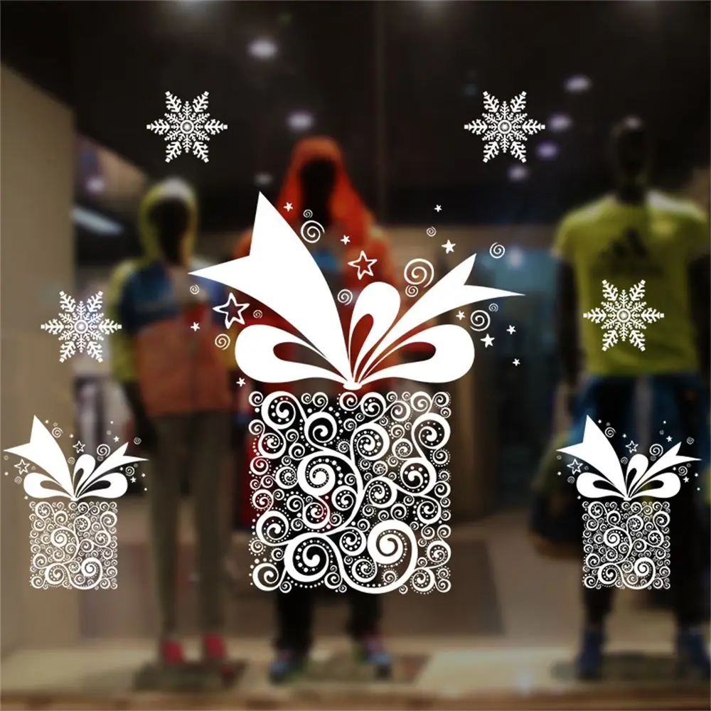 Snow Home Decor Snowman Shop Window Xmas Elk Christmas Ornaments Static Sticker Mural White Decal
Snow Home Decor Snowman Shop Window Xmas Elk Christmas Ornaments Static Sticker Mural White Decal