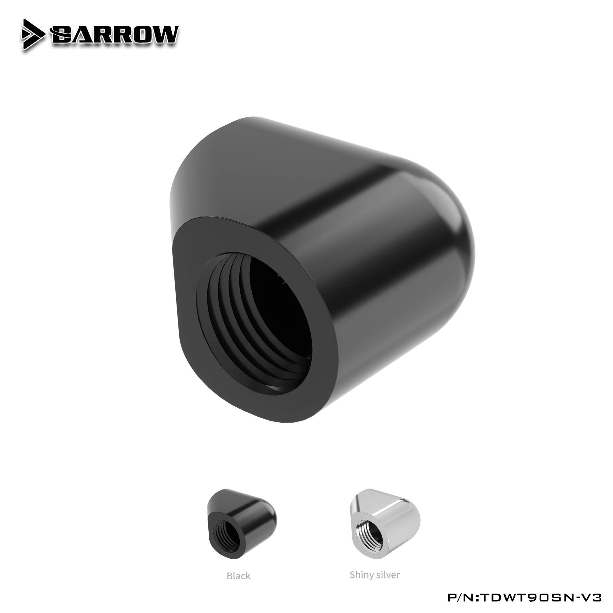 Barrow water cooling fitting TDWT90SN-V3,double internal G1/4'' thread 90 degree Fitting Adapter water cooling Adaptors
Barrow water cooling fitting TDWT90SN-V3,double internal G1/4'' thread 90 degree Fitting Adapter water cooling Adaptors