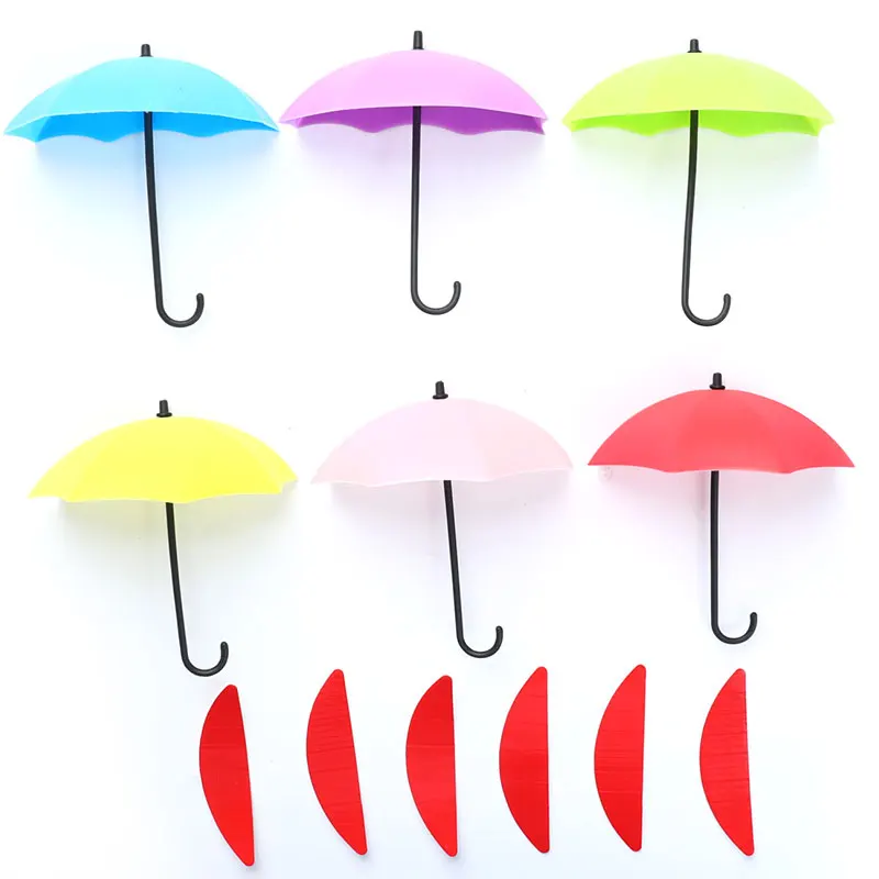 6pcs/set Umbrella Hook Self Adhesive Hook Wall Clothing Hanger Hanging Hooks
6pcs/set Umbrella Hook Self Adhesive Hook Wall Clothing Hanger Hanging Hooks