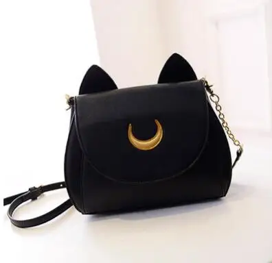 1pcs/lot Moon Ladies Black white Cat ear messenger bag Chain Shoulder Bag PU Leather Women Crossbody Bag
1pcs/lot Moon Ladies Black white Cat ear messenger bag Chain Shoulder Bag PU Leather Women Crossbody Bag