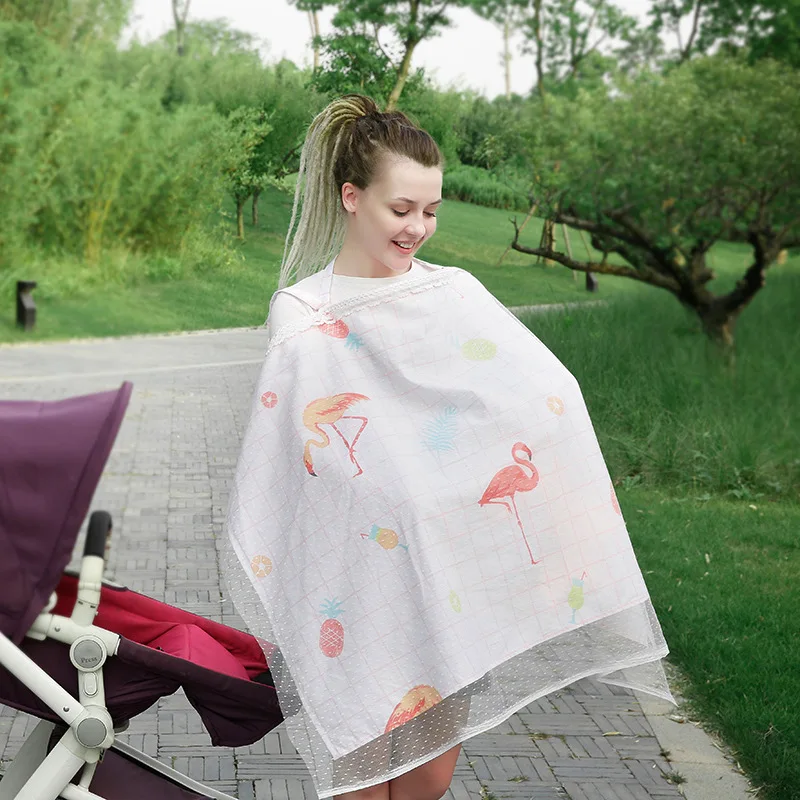 Cotton Breastfeeding Cover Outdoors Baby Feeding Privacy Apron Scarf Newborn Breast Nursing Poncho Stroller Cover Mosquito Net
Cotton Breastfeeding Cover Outdoors Baby Feeding Privacy Apron Scarf Newborn Breast Nursing Poncho Stroller Cover Mosquito Net