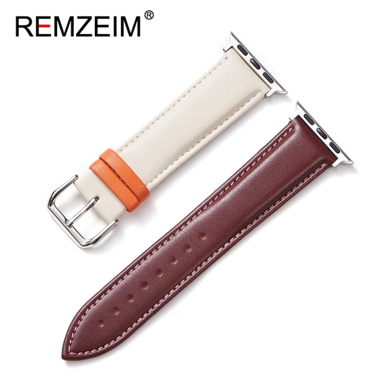 Ремешок из мягкой телячьей кожи для iwatch 5 4 3 2 1, повседневный сменный Браслет из импортной кожи для Apple Watch 6 SE, 38 40 42 44 мм
Ремешок из мягкой телячьей кожи для iwatch 5 4 3 2 1, повседневный сменный Браслет из импортной кожи для Apple Watch 6 SE, 38 40 42 44 мм