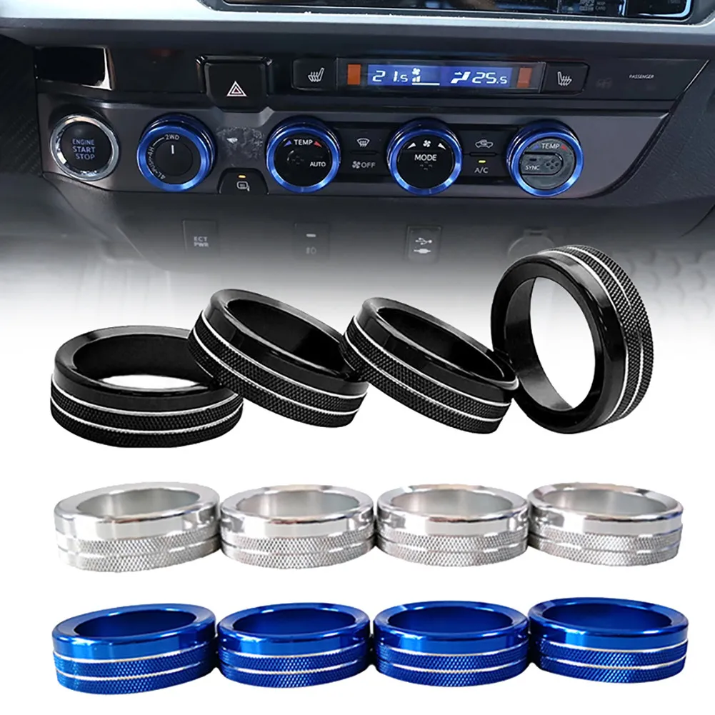 Alloy Air Conditioner Switch CD Button Knob Ring For Toyota Tacoma 2016-2020 Knobs Ring Cover
Alloy Air Conditioner Switch CD Button Knob Ring For Toyota Tacoma 2016-2020 Knobs Ring Cover