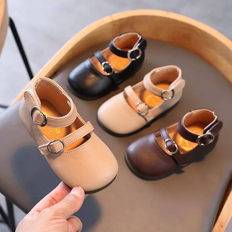 Kids Casual Shoes 2022 Spring Autumn New Retro All-match Baby Leather Shoes Girls Princess Shoes Soft Sole Simple Elegant 21-30
Kids Casual Shoes 2022 Spring Autumn New Retro All-match Baby Leather Shoes Girls Princess Shoes Soft Sole Simple Elegant 21-30