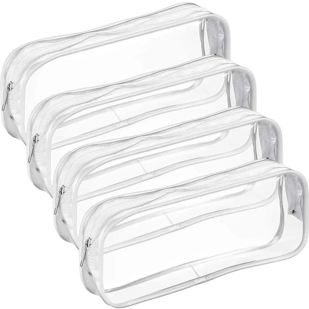 Transparent PVC Pencil Case Black And White Student Stationery Zipper Pencil Case School Supplies
Transparent PVC Pencil Case Black And White Student Stationery Zipper Pencil Case School Supplies