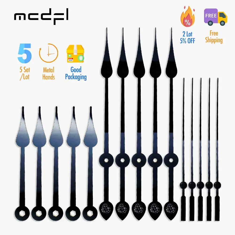 MCDFL Black Clock Hands Wall Mechanism for Antiques Watches Needles Clockwork Mechanical Motor Machinery Self Assembly Kit Parts
MCDFL Black Clock Hands Wall Mechanism for Antiques Watches Needles Clockwork Mechanical Motor Machinery Self Assembly Kit Parts