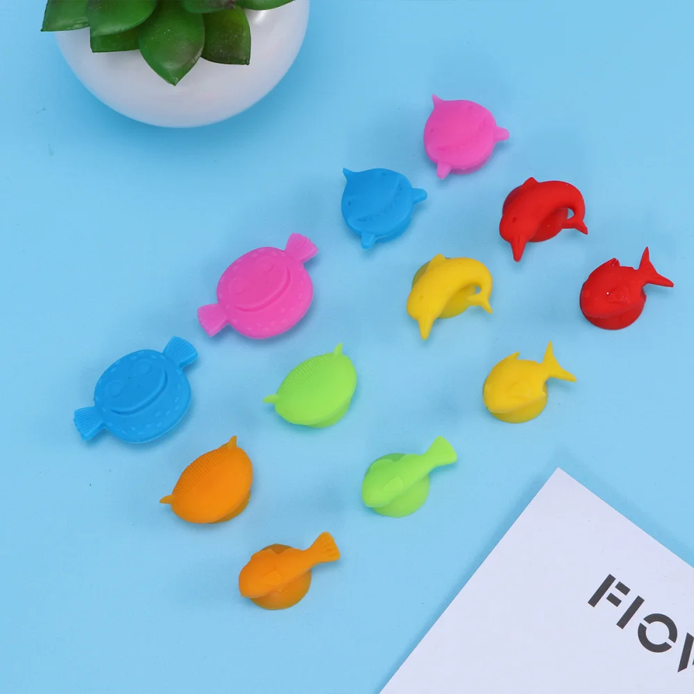 12pcs Silicone Marine Animals Glass Marker Suction Cup Identifier Drinking Cup Sign Mixed Colors
12pcs Silicone Marine Animals Glass Marker Suction Cup Identifier Drinking Cup Sign Mixed Colors