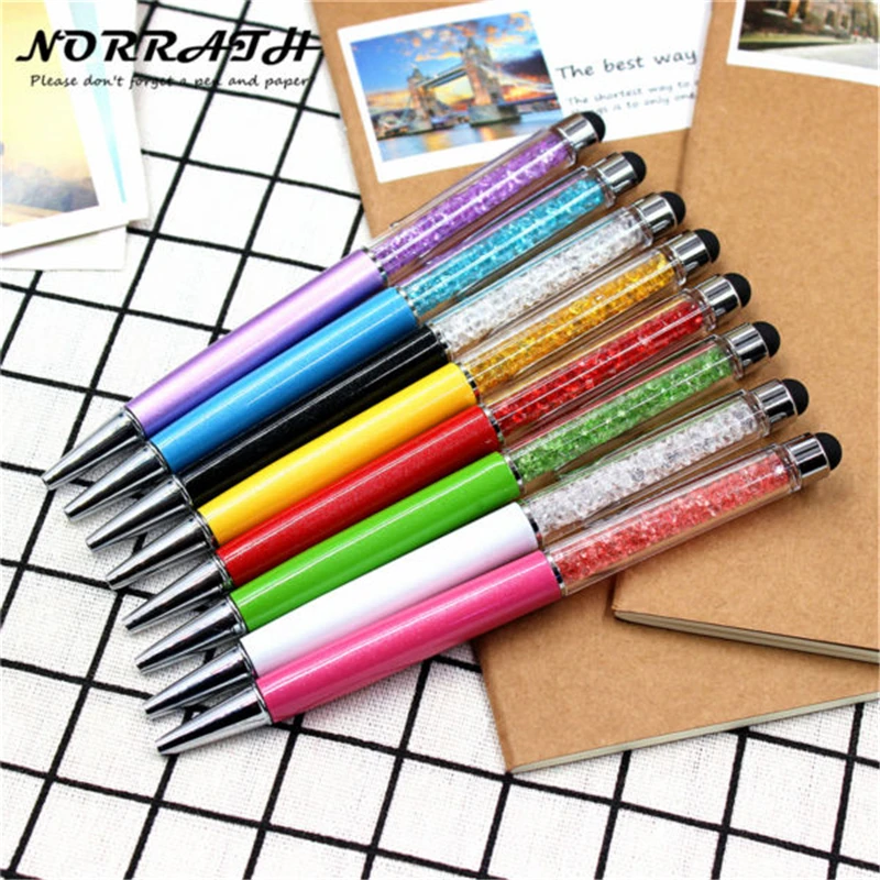 Kawaii Metal Crystal Ballpoint Pen Stationery Touch School Supplies Office Accessories Spinning Refill 0.7mm
Kawaii Metal Crystal Ballpoint Pen Stationery Touch School Supplies Office Accessories Spinning Refill 0.7mm