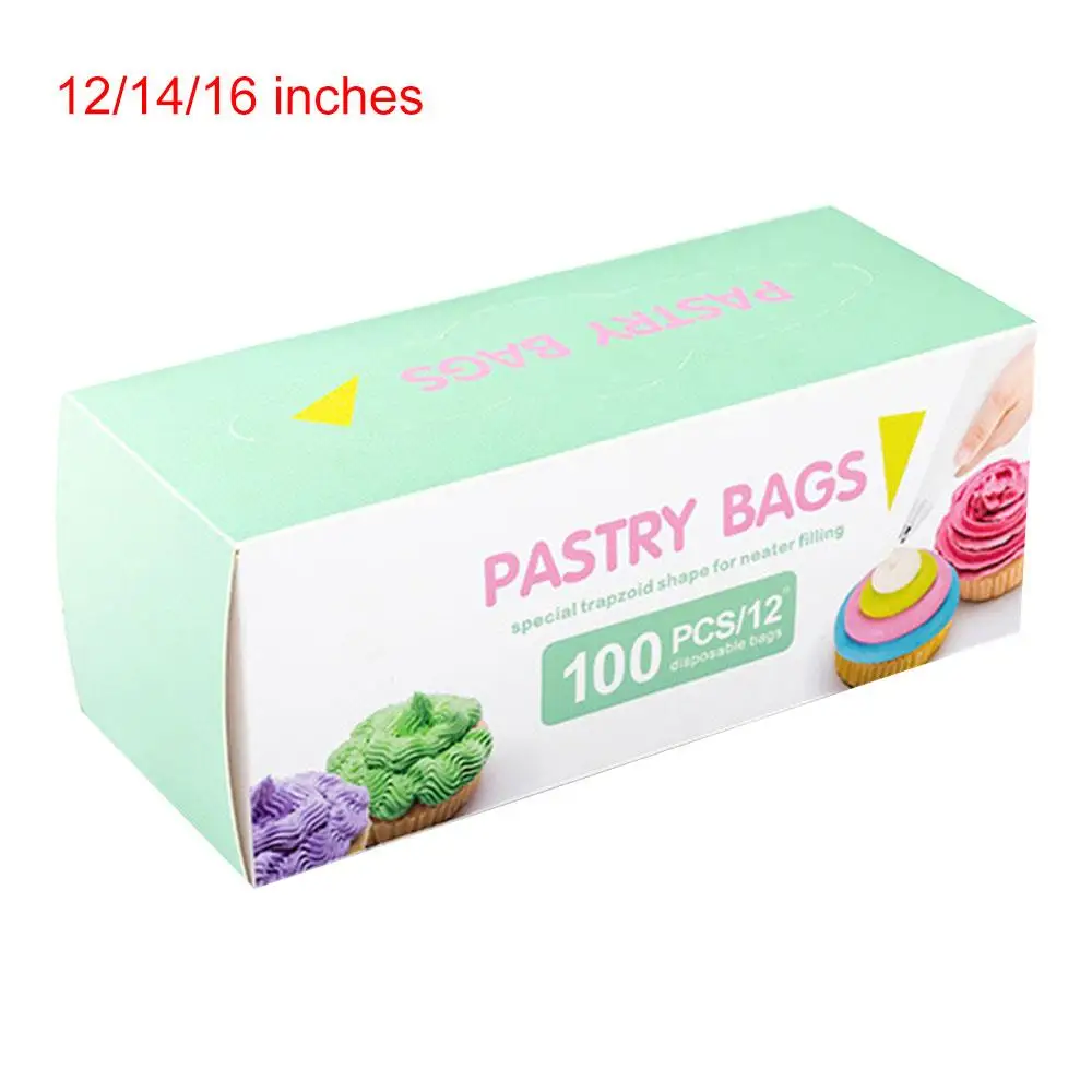 Piping Icing Bags 100 Pieces 100Pcs/Lot Family Flower Tips Kitchen Decorate Disposable Cake Decorating Bags Tool 12 Inches Home
Piping Icing Bags 100 Pieces 100Pcs/Lot Family Flower Tips Kitchen Decorate Disposable Cake Decorating Bags Tool 12 Inches Home