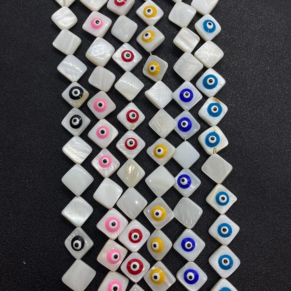 29 Pcs/pack Natural Freshwater Shell Beads Rhombus Beads Devil's Eyes Bracelets and Necklaces Making Women's Charm Jewelry
29 Pcs/pack Natural Freshwater Shell Beads Rhombus Beads Devil's Eyes Bracelets and Necklaces Making Women's Charm Jewelry