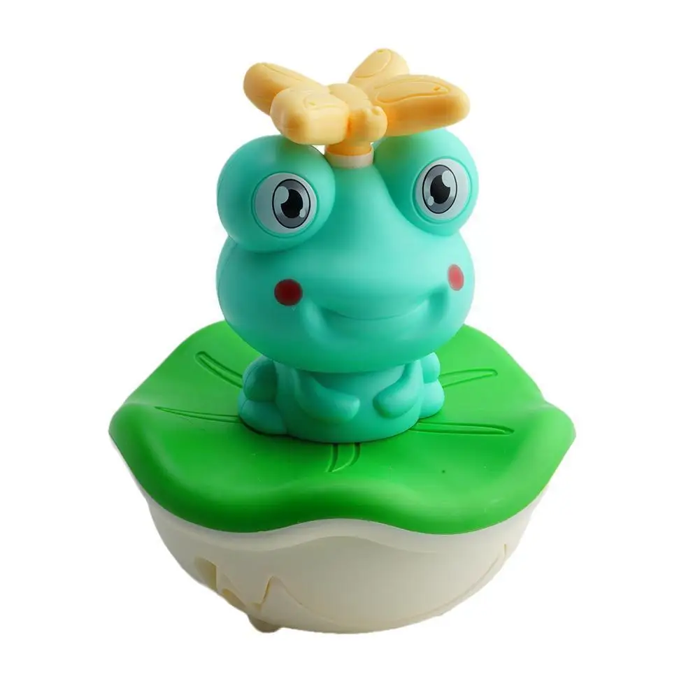 

Playing In The Water Baby Bath Set Toy Green Rotating Bathing Floating Children Water Electric Toy Sprinkler A6S9