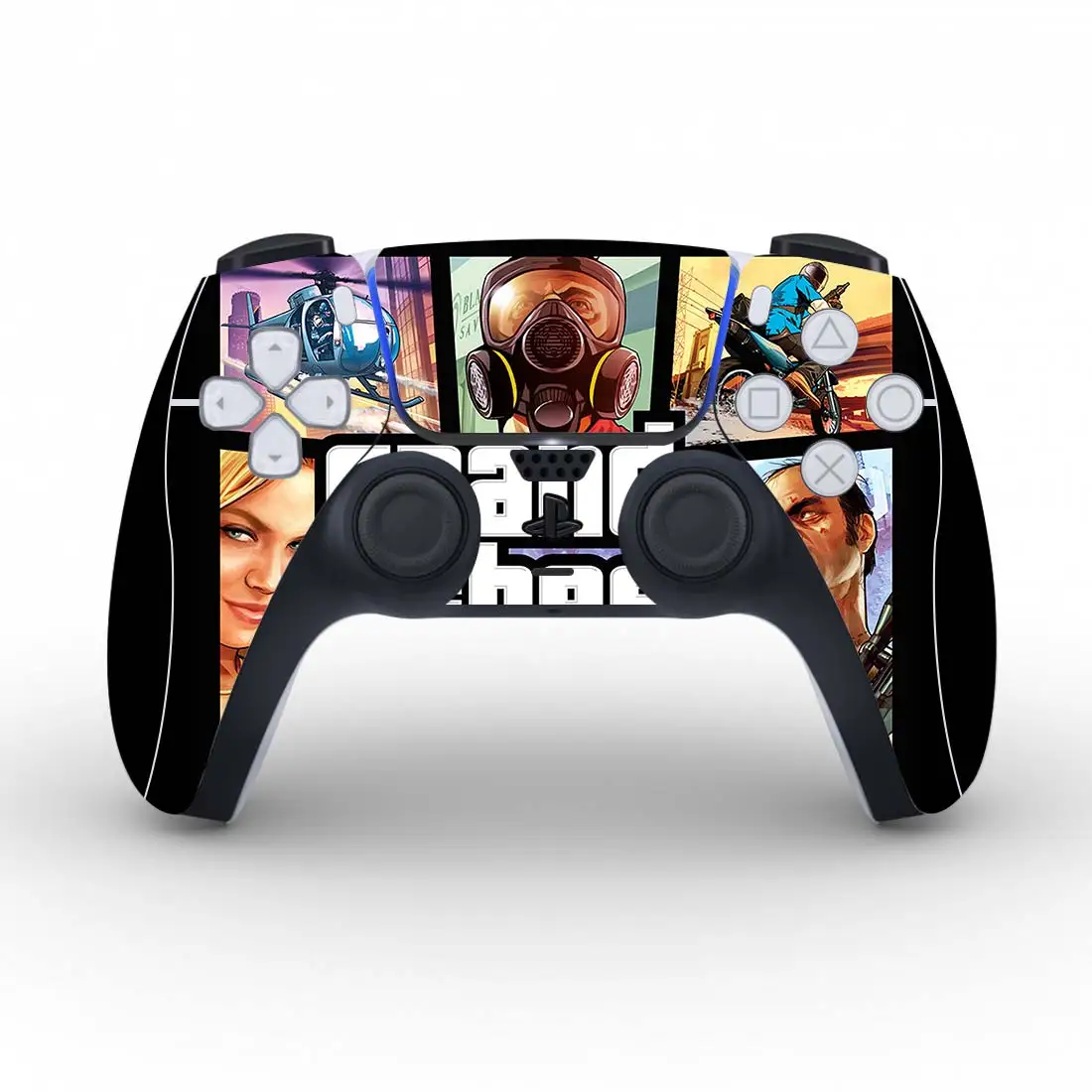 Grand Theft Auto GTA 5 Обложка Наклейка для PS5 контроллер Playstation геймпад джойстик наклейка