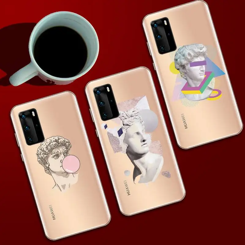 David Funny Statue art Phone Case Transparent for Huawei honor Enjoy Y V 9 7 8 10 20 30 40 SE S E C lite pro plus 2019
David Funny Statue art Phone Case Transparent for Huawei honor Enjoy Y V 9 7 8 10 20 30 40 SE S E C lite pro plus 2019