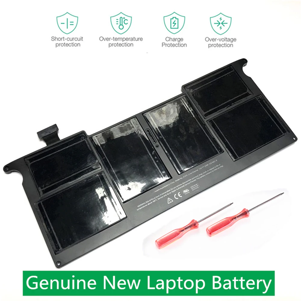 

New Original A1375 Laptop Battery for Apple MacBook Air 11" A1370 MC506 MC505 MC506LL/A MC505LL/A 202-6920-A 2010 Year