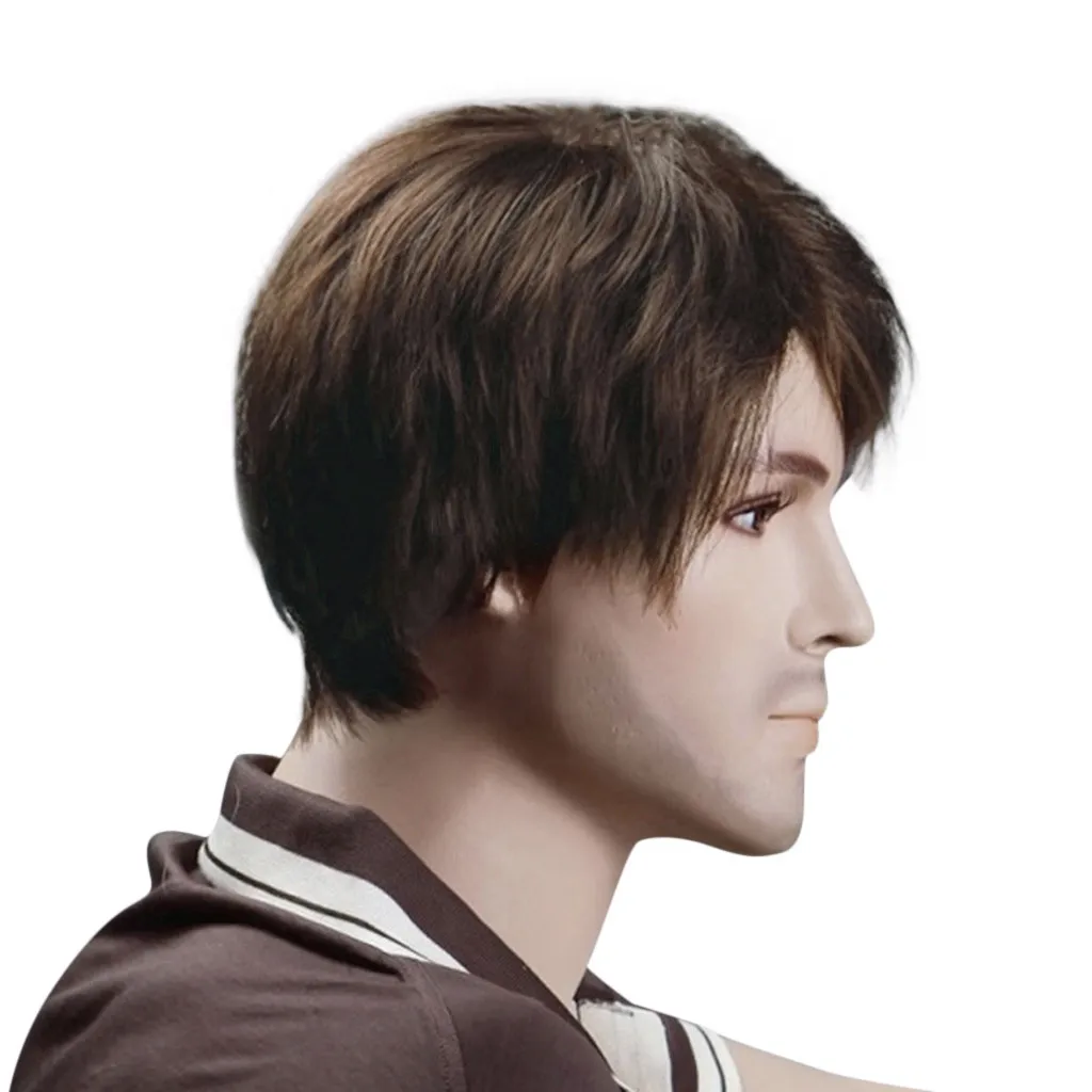 4in European and American wigs anime fashion men's wigs short hair brown male hair fluffy short hair long Synthetic fiber hair
4in European and American wigs anime fashion men's wigs short hair brown male hair fluffy short hair long Synthetic fiber hair