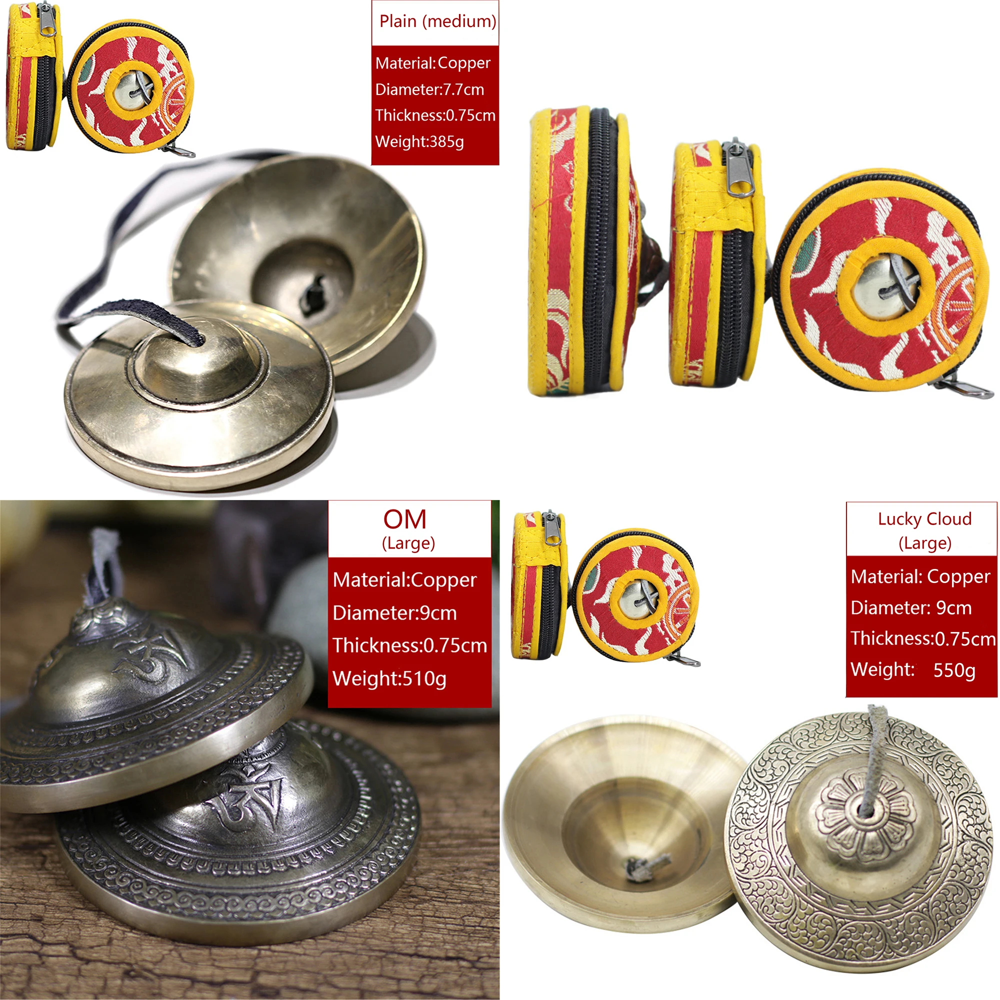 Gandhanra Handmade Tibetan Tingsha Bells with Om/Lucky Cloud/Mantra,Cymbals From Nepal,Best Gift for Meditation Sound Healing
Gandhanra Handmade Tibetan Tingsha Bells with Om/Lucky Cloud/Mantra,Cymbals From Nepal,Best Gift for Meditation Sound Healing
