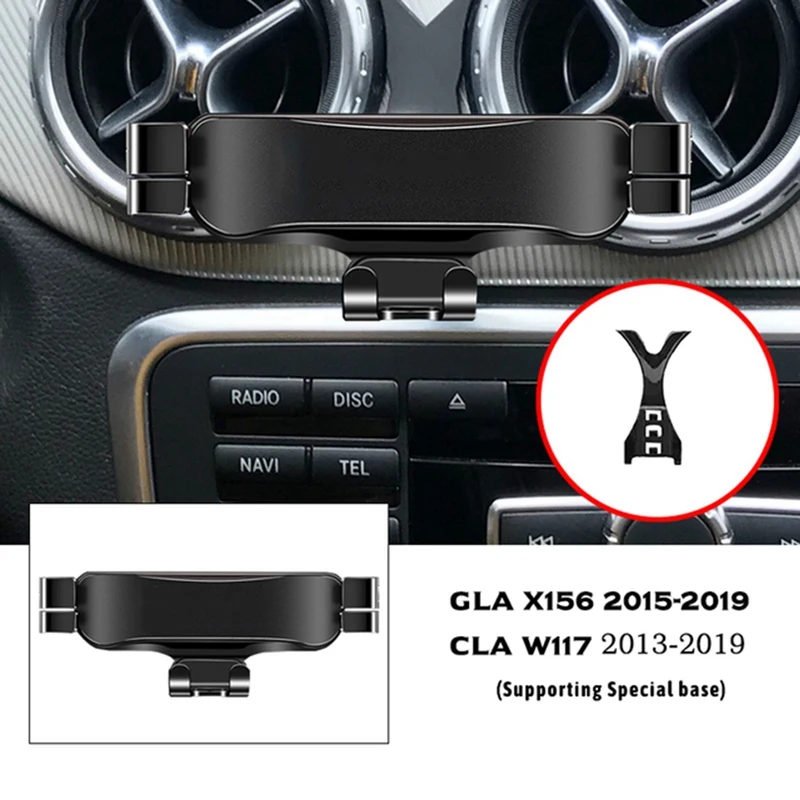 Car Mobile Phone Holder Air Outlet Mobile Phone Navigation Holder for Mercedes-Benz GLA CLA X156 W117 2013-2019
Car Mobile Phone Holder Air Outlet Mobile Phone Navigation Holder for Mercedes-Benz GLA CLA X156 W117 2013-2019