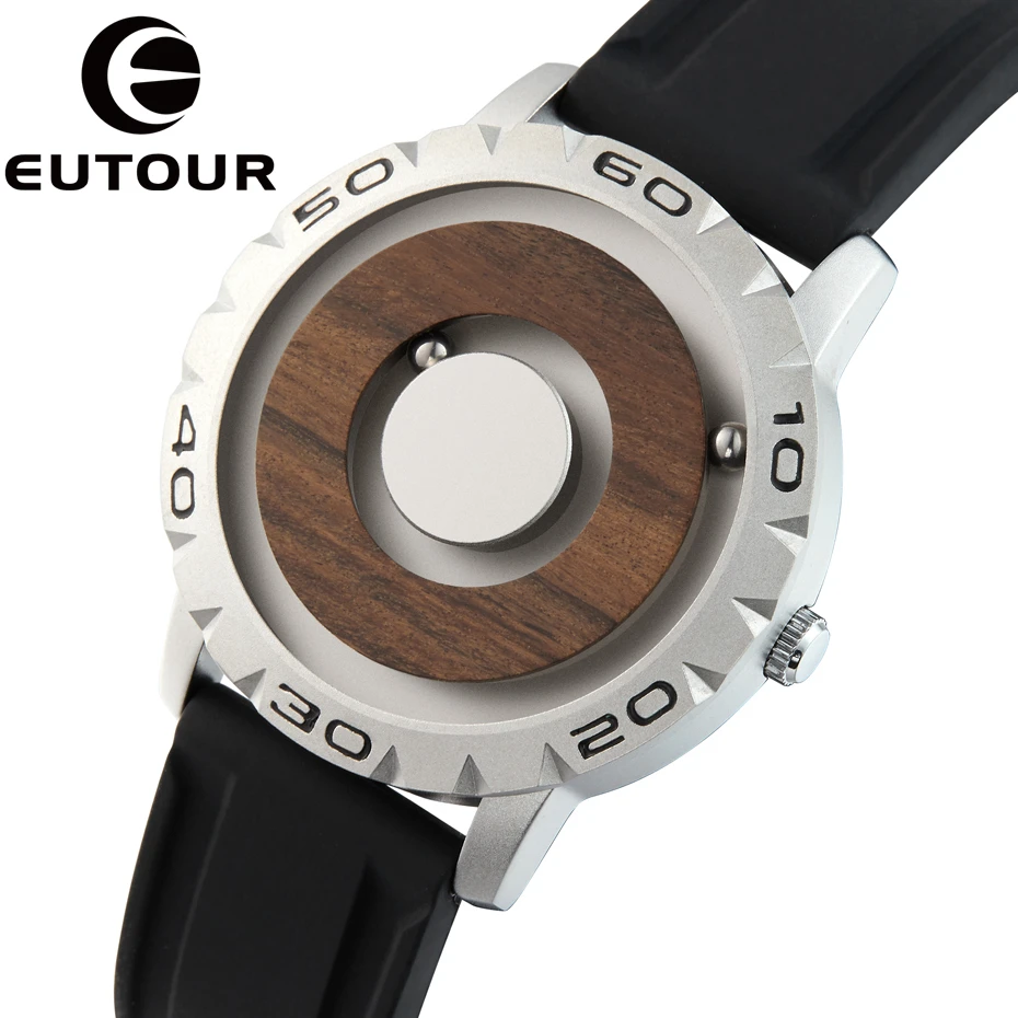 EUTOUR Magnetic wood dial double ball parallel watch luxury alloy material men's leisure personality non pointer quartz watch
EUTOUR Magnetic wood dial double ball parallel watch luxury alloy material men's leisure personality non pointer quartz watch
