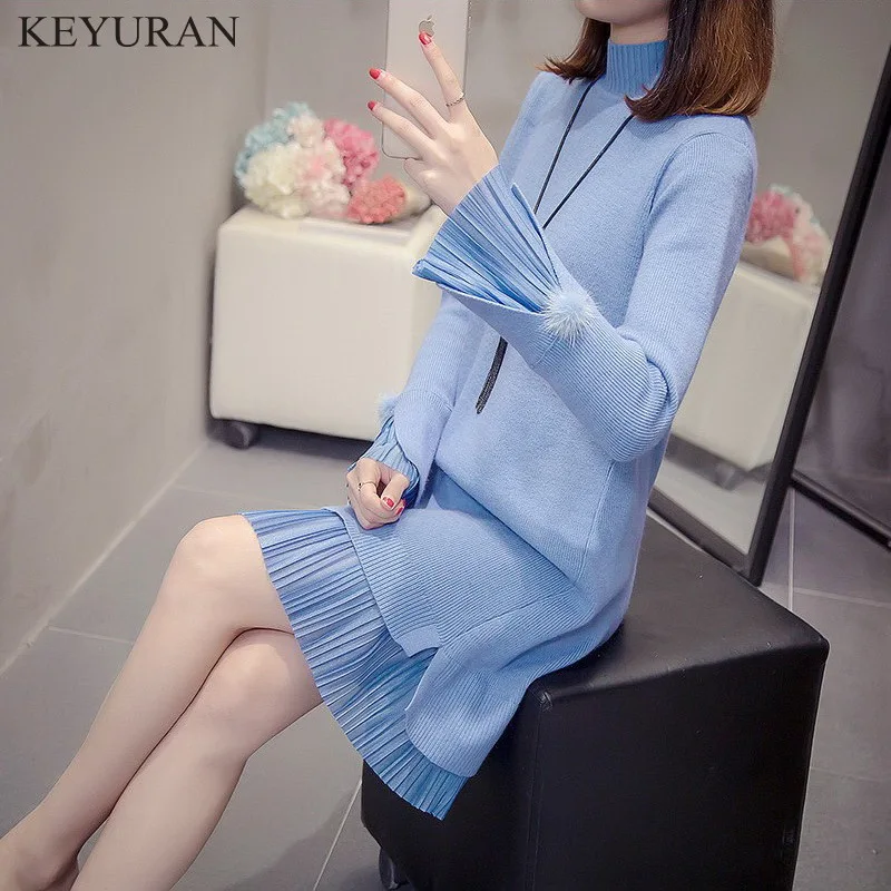 Oversize XXXL Women Pullovers Solid Knit Patchwork Casual Sweater 2019 Spring Autumn Woman Fake Two Pieces Loose Knitted Dress
Oversize XXXL Women Pullovers Solid Knit Patchwork Casual Sweater 2019 Spring Autumn Woman Fake Two Pieces Loose Knitted Dress
