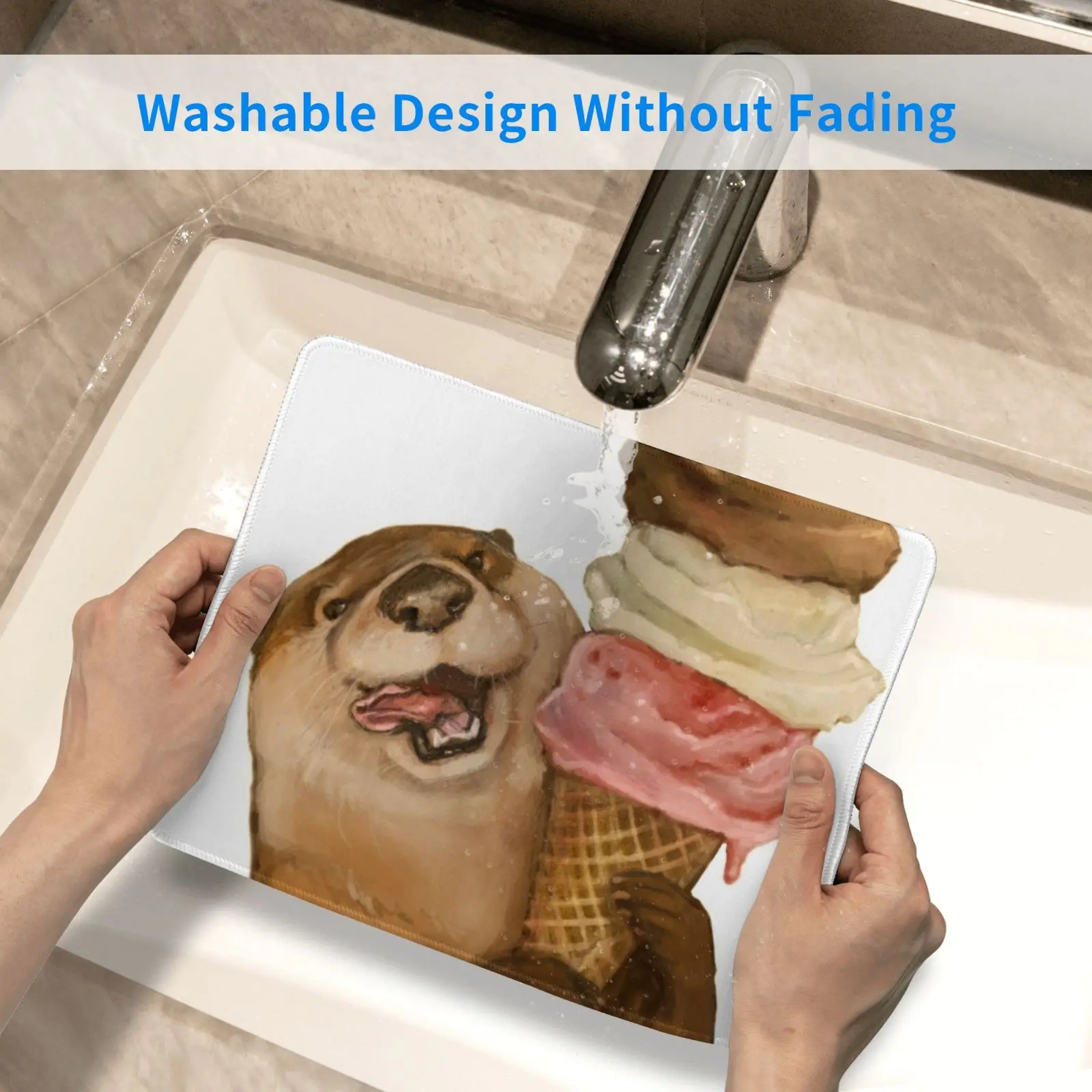 Time For A Treat Mouse Pad DIY Print Otter Ice Cream Humor
Time For A Treat Mouse Pad DIY Print Otter Ice Cream Humor