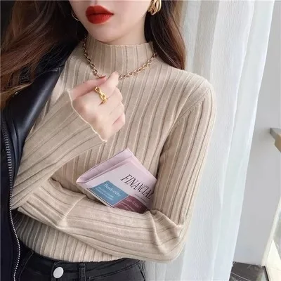Autumn and Winter New Korean Style Half Turtleneck Slim Fit Outer Wear Short
Autumn and Winter New Korean Style Half Turtleneck Slim Fit Outer Wear Short