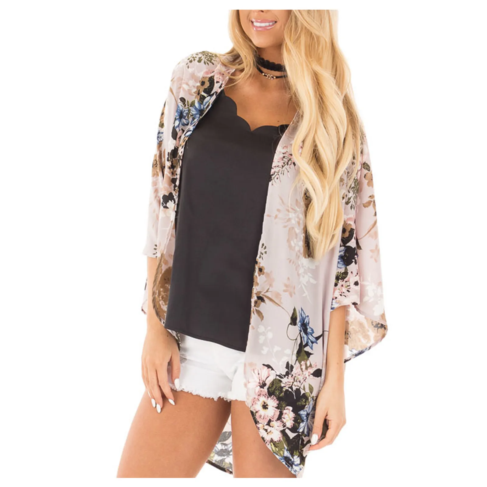 Fashion Cardigan Blouse Shirt Floral Loose kimono Bikini Cover Up Summer Casual Ladies Tops Female Women Short Sleeve Blusas
Fashion Cardigan Blouse Shirt Floral Loose kimono Bikini Cover Up Summer Casual Ladies Tops Female Women Short Sleeve Blusas
