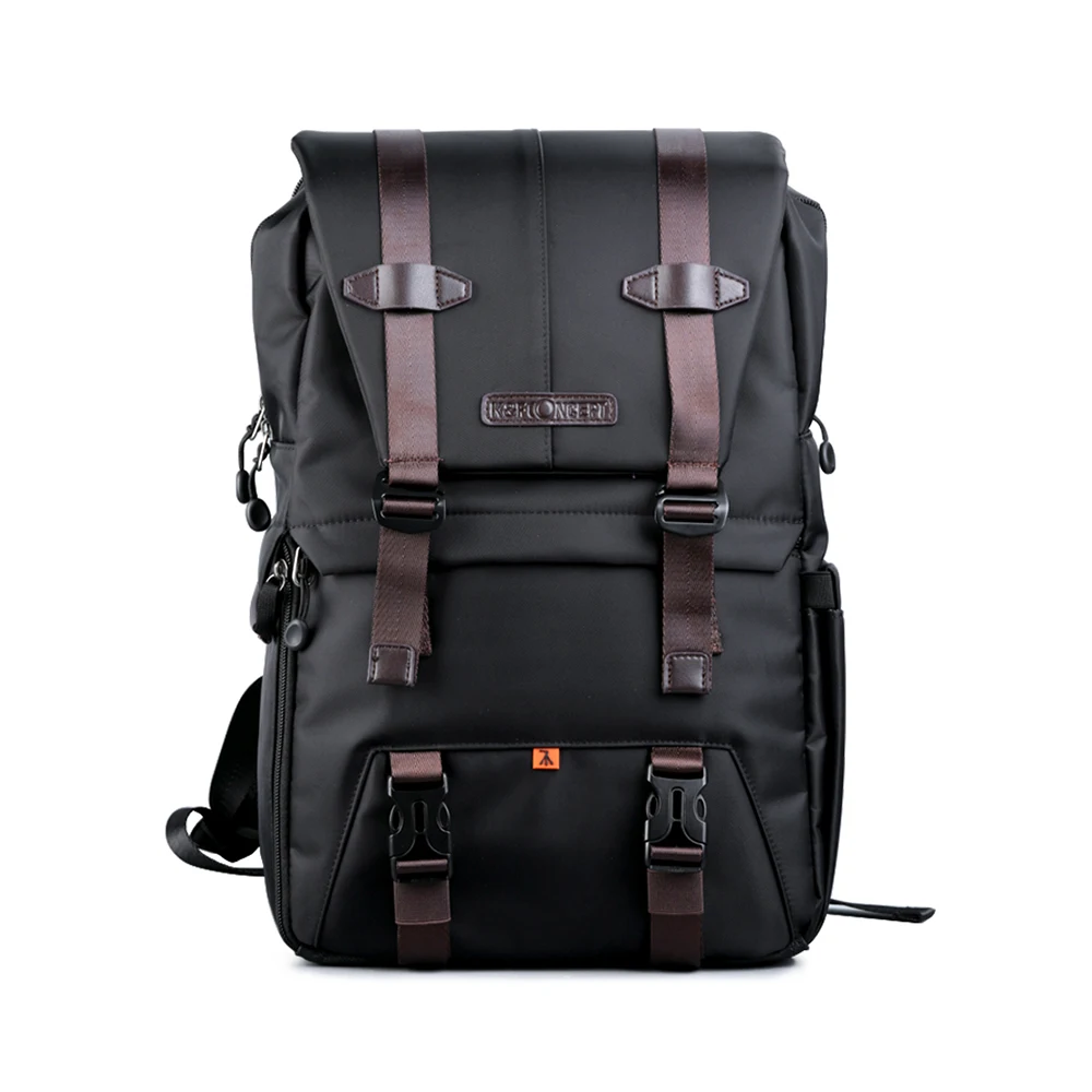 

Camera Backpack Photography Storager Bag Side Open Available for 15.6in Laptop with Rainproof Cover Tripod Straps K&F CONCEPT