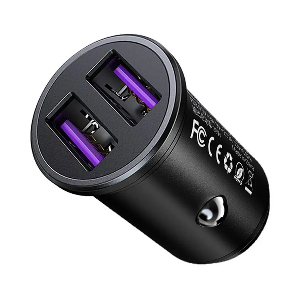 QC3.0 USB Car Charger 38W USB Car Charger Adapter Car Charger Socket Adapter 46*24mm Compatible With All Smartphone
QC3.0 USB Car Charger 38W USB Car Charger Adapter Car Charger Socket Adapter 46*24mm Compatible With All Smartphone