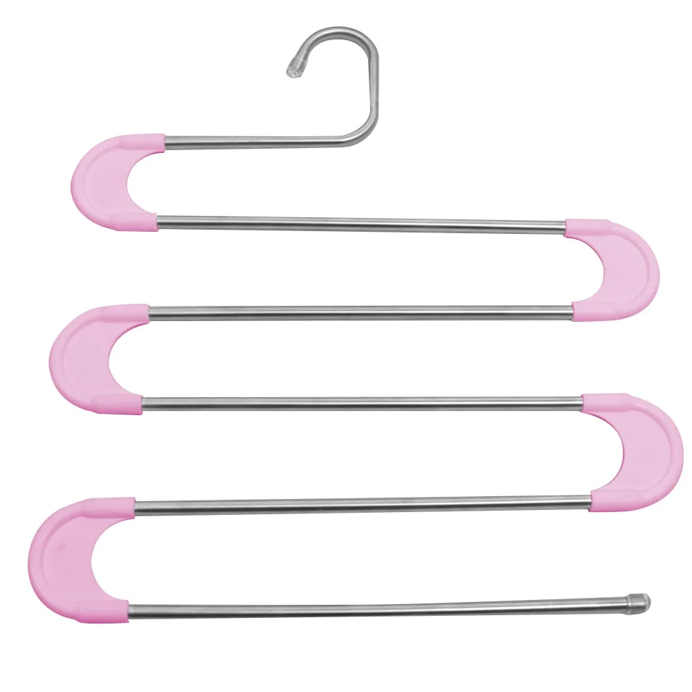 1PC Multilayer Clothing Hanger Stainless Steel Storage Racks Home Clothing Storage Holder Racks Wardrobe Laundry Drying Rack 
1PC Multilayer Clothing Hanger Stainless Steel Storage Racks Home Clothing Storage Holder Racks Wardrobe Laundry Drying Rack
