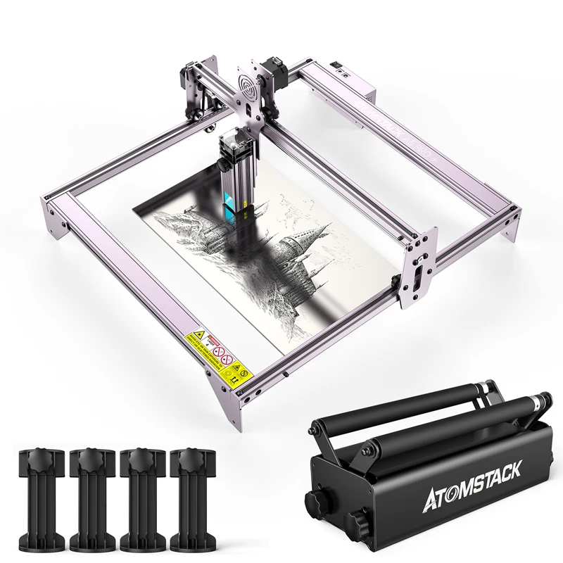 Лазерная гравировальная машина A5 PRO + с фиксированным фокусом и роликом R3, гравировка металла, шиферная гравировка, 12 мм резка акрила
Лазерная гравировальная машина A5 PRO + с фиксированным фокусом и роликом R3, гравировка металла, шиферная гравировка, 12 мм резка акрила