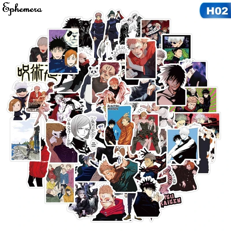 50Pcs Jujutsu Kaisen Sticker For Computer Guitar Refrigerator Suitcase Sticker DIY Scrawl
50Pcs Jujutsu Kaisen Sticker For Computer Guitar Refrigerator Suitcase Sticker DIY Scrawl