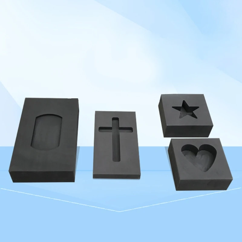 DIY Gold Silver Ingot Mold Graphite Crucible Melting Gold Silver Nonferrous Mold R2LE
DIY Gold Silver Ingot Mold Graphite Crucible Melting Gold Silver Nonferrous Mold R2LE
