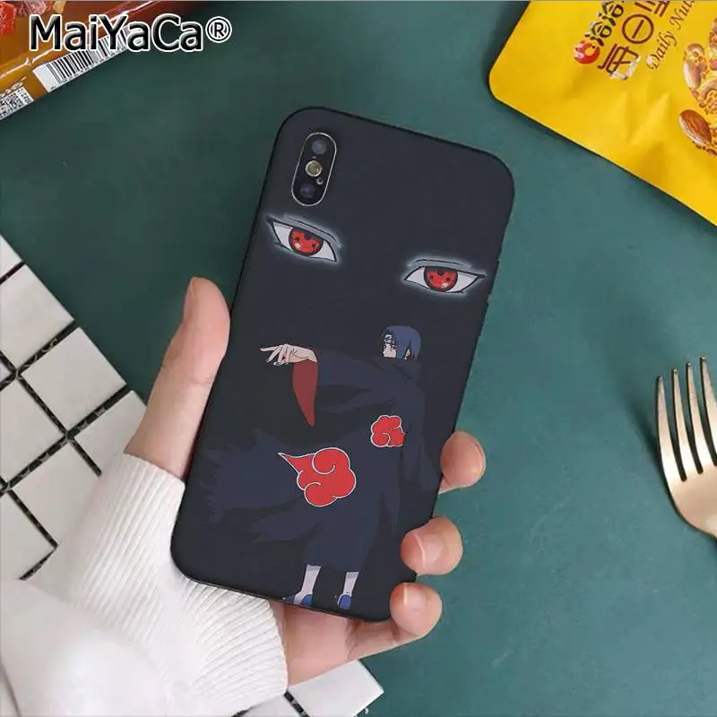 MaiYaCa Anime Naruto Itachi Akatsuki red eyes logo Colorful Cute Phone Case for iPhone 11 pro XS MAX 8 7 6 6S Plus X 5 5S SE XR 
MaiYaCa Anime Naruto Itachi Akatsuki red eyes logo Colorful Cute Phone Case for iPhone 11 pro XS MAX 8 7 6 6S Plus X 5 5S SE XR