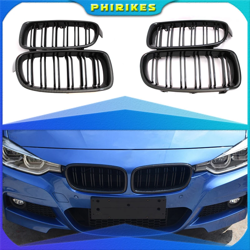 Car Front Grille Racing Front Sport Grill Gloss Black Double Slat Kidney Grille For BMW 3-Series F30 F35 2013-2019
Car Front Grille Racing Front Sport Grill Gloss Black Double Slat Kidney Grille For BMW 3-Series F30 F35 2013-2019