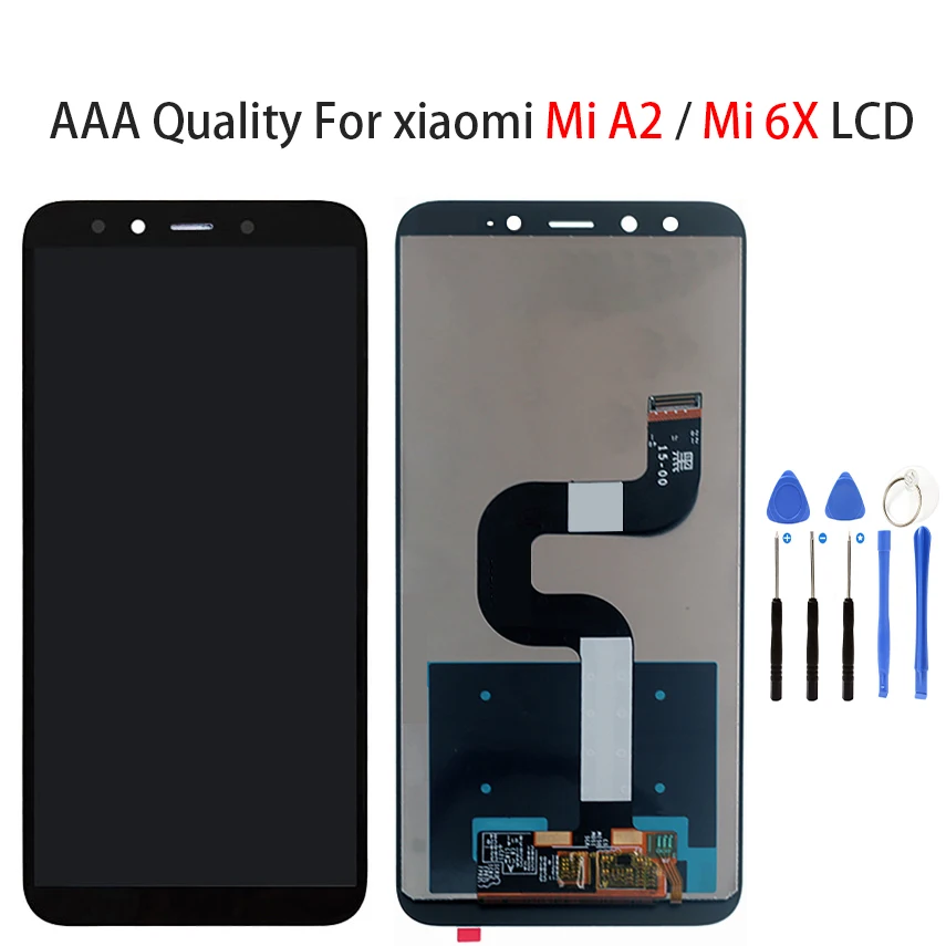 ЖК-дисплей 5,99 дюйма для xiaomi Mi A2 MIA2, дигитайзер экрана, сменные детали для xiaomi MI 6X, ЖК-дисплей MI6X
ЖК-дисплей 5,99 дюйма для xiaomi Mi A2 MIA2, дигитайзер экрана, сменные детали для xiaomi MI 6X, ЖК-дисплей MI6X