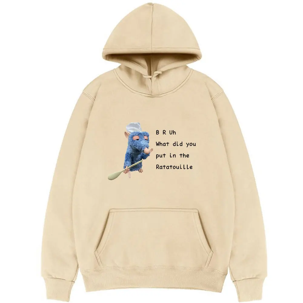 Mouse High Quality Graphics Print Hoodies B R Uh What Bid You Put In The Ratatouille Hoodie New Men Women Funny Loose Sweatshirt
Mouse High Quality Graphics Print Hoodies B R Uh What Bid You Put In The Ratatouille Hoodie New Men Women Funny Loose Sweatshirt
