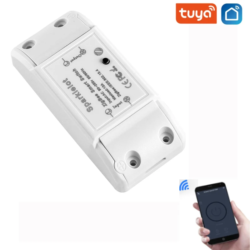 Tuya ZigBee Switch Interruptor Domotic LED Light Controller Breaker Module Smart Home Work With Alexa Google Home APP
Tuya ZigBee Switch Interruptor Domotic LED Light Controller Breaker Module Smart Home Work With Alexa Google Home APP