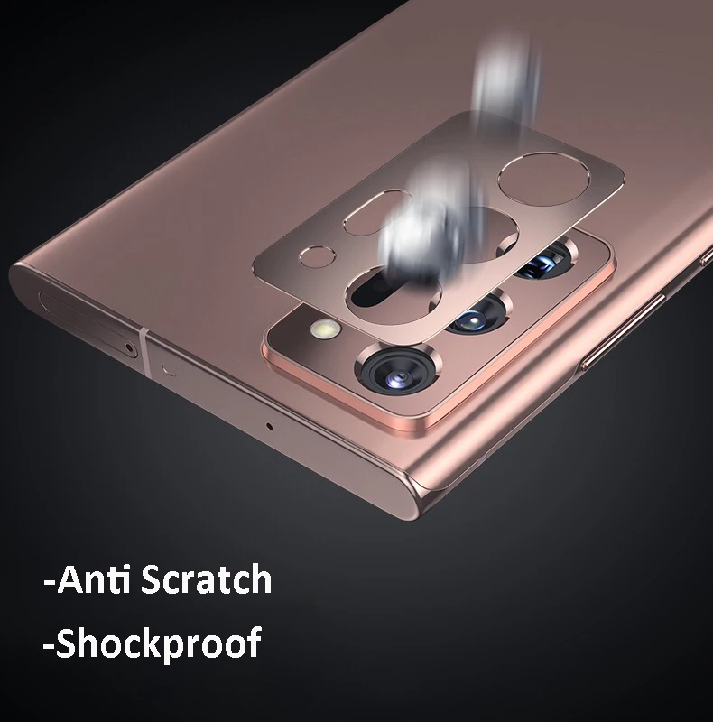 Ультратонкая металлическая крышка для объектива камеры Защита экрана Samsung Galaxy Note