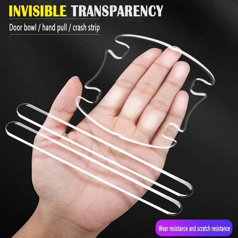 Car transparent door bowl handle sticker protection sticker car door anti-collision strip modification accessories decoration
Car transparent door bowl handle sticker protection sticker car door anti-collision strip modification accessories decoration