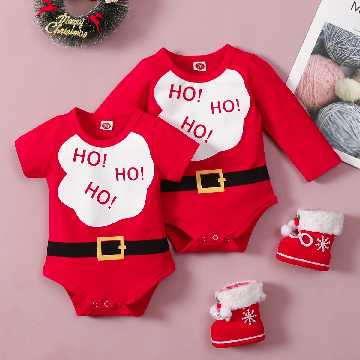 Emmababy 2021 Christmas Clothing Baby Newborn Playsuit Baby Letter Print Short/Long Sleeve Round Neck Romper Red
Emmababy 2021 Christmas Clothing Baby Newborn Playsuit Baby Letter Print Short/Long Sleeve Round Neck Romper Red