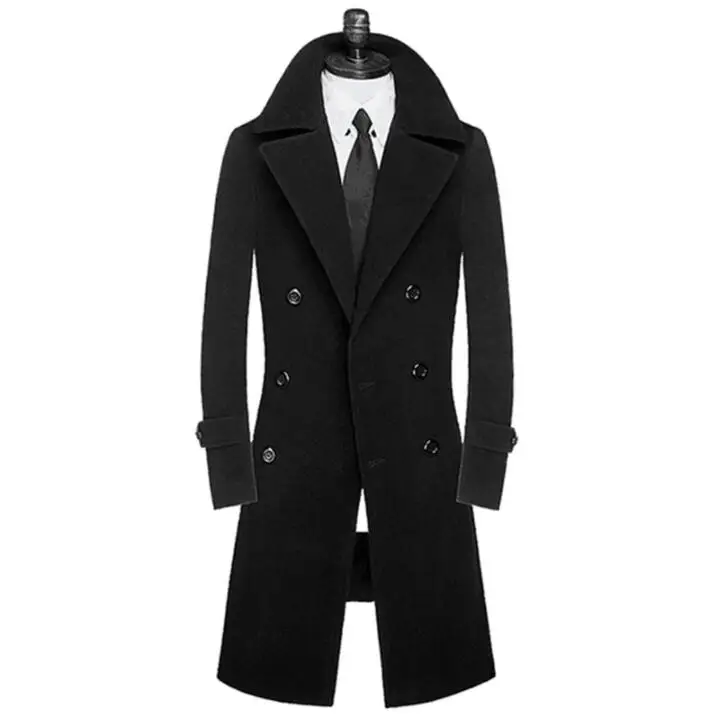 Black casual woolen coat men 9XL trench coats long sleeves overcoat mens cashmere coat casaco masculino inverno erkek england
Black casual woolen coat men 9XL trench coats long sleeves overcoat mens cashmere coat casaco masculino inverno erkek england