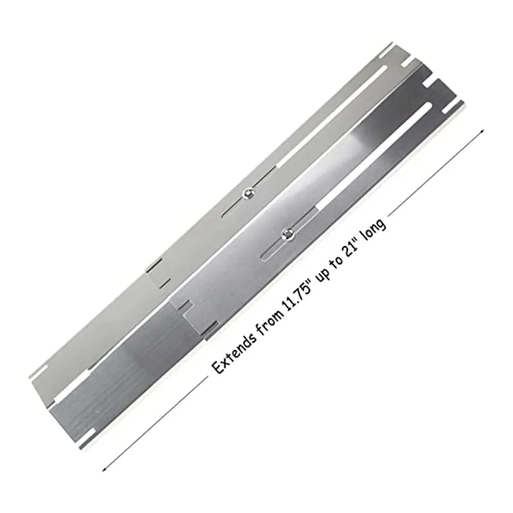 Universal Shield Replacement Heavy Duty Adjustable Stainless Steel Heat Plate Heat Tent Burner Cover For Gas Grill
Universal Shield Replacement Heavy Duty Adjustable Stainless Steel Heat Plate Heat Tent Burner Cover For Gas Grill