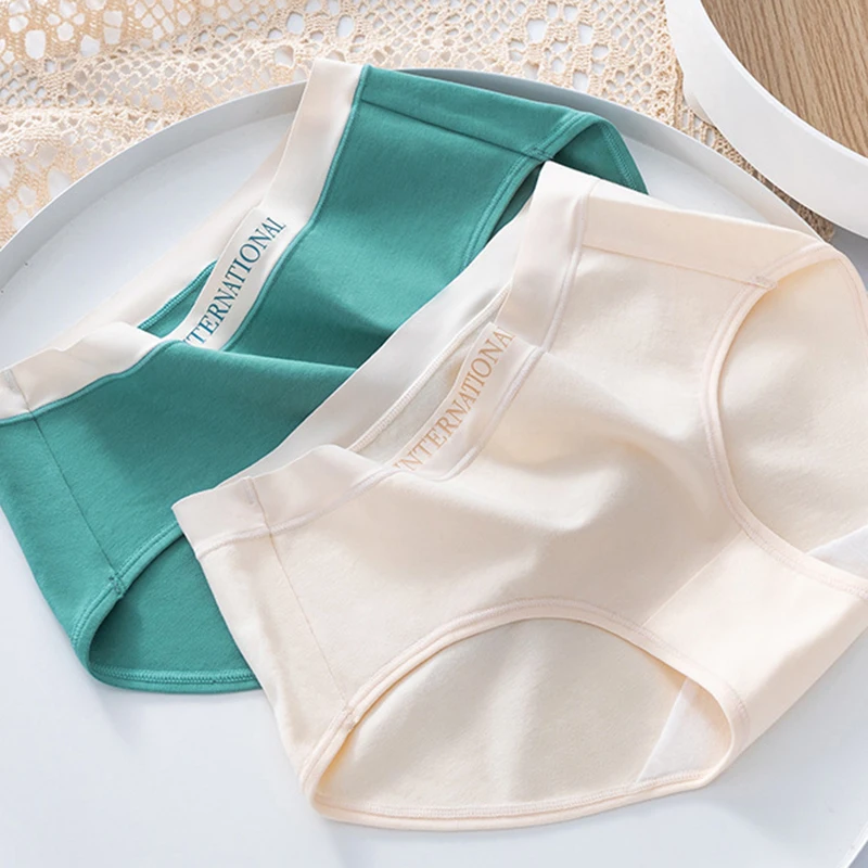 Cotton Women's Panties Elastic Soft Large Size XL Seamless Letter Ladies Underwear Breathable Sexy Mid Waist Briefs Lingerie NEW
Cotton Women's Panties Elastic Soft Large Size XL Seamless Letter Ladies Underwear Breathable Sexy Mid Waist Briefs Lingerie NEW