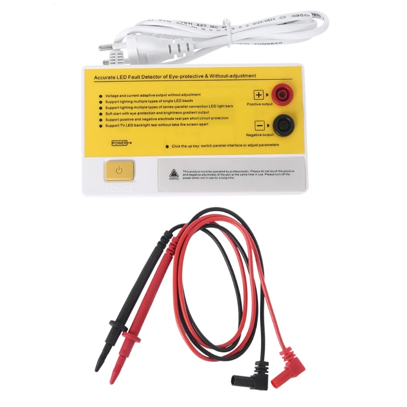 LED Lamp TV Backlight Tester Multipurpose LED Strips Beads Test Tool Measurement Instruments LED Light LED Lamp Test
LED Lamp TV Backlight Tester Multipurpose LED Strips Beads Test Tool Measurement Instruments LED Light LED Lamp Test
