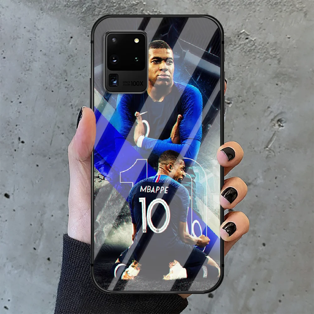 Kylian Mbappe football Phone Tempered Glass Case Cover For Samsung Galaxy S Note 5 6 9 10 10E 20 21 FE Plus Uitra Cell Funda
Kylian Mbappe football Phone Tempered Glass Case Cover For Samsung Galaxy S Note 5 6 9 10 10E 20 21 FE Plus Uitra Cell Funda