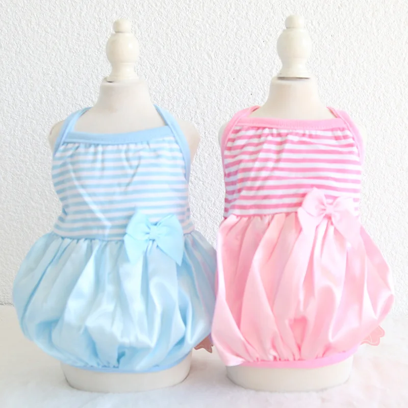 Летнее атласное платье принцессы в полоску с бантом для девочек; Одежда для маленьких собак; Одежда для домашних животных; Maltese Yorkie Chiwawa
Летнее атласное платье принцессы в полоску с бантом для девочек; Одежда для маленьких собак; Одежда для домашних животных; Maltese Yorkie Chiwawa