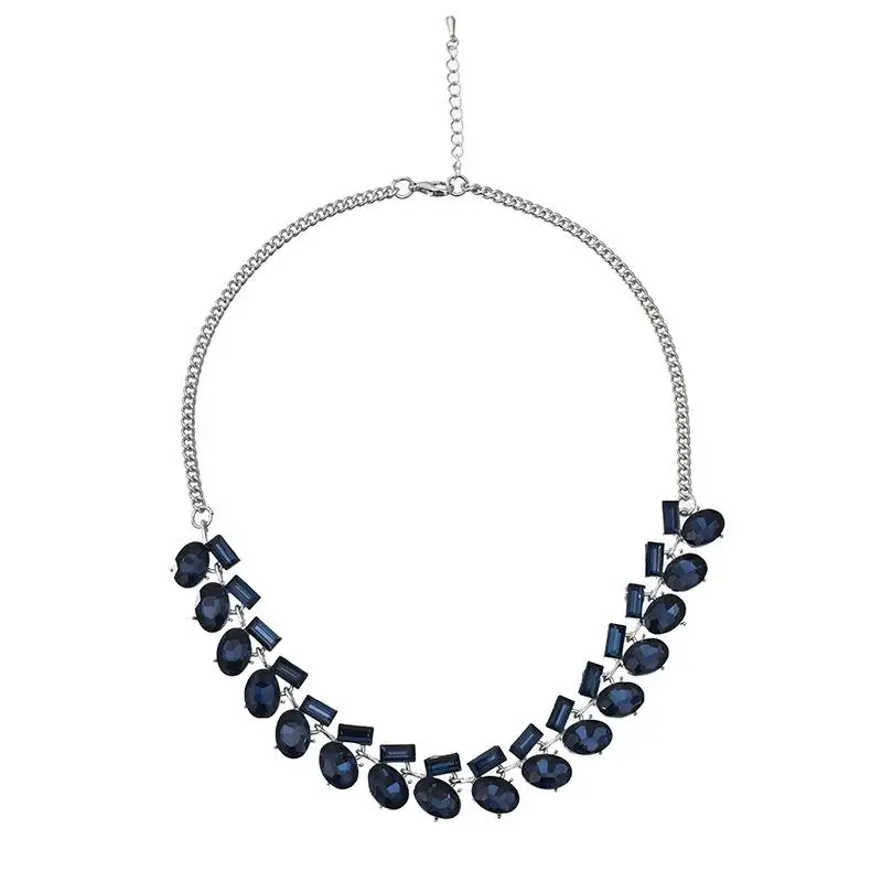 Clavicle Exaggerated Style Set with Diamonds Gem Crystal Glass Pendant Color-preserving Vacuum Plating Necklace Jewellery
Clavicle Exaggerated Style Set with Diamonds Gem Crystal Glass Pendant Color-preserving Vacuum Plating Necklace Jewellery