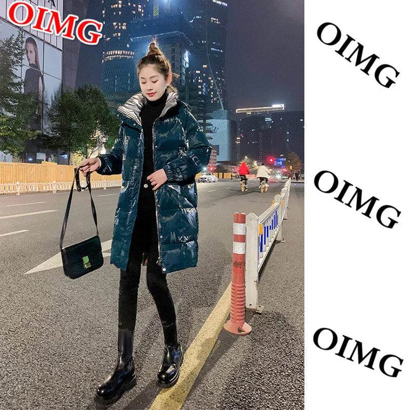 High-end Down Padded Jacket Women's New Bright Face Disposable Loose Mid-length Coat Women Autumn and Winter Tide
High-end Down Padded Jacket Women's New Bright Face Disposable Loose Mid-length Coat Women Autumn and Winter Tide