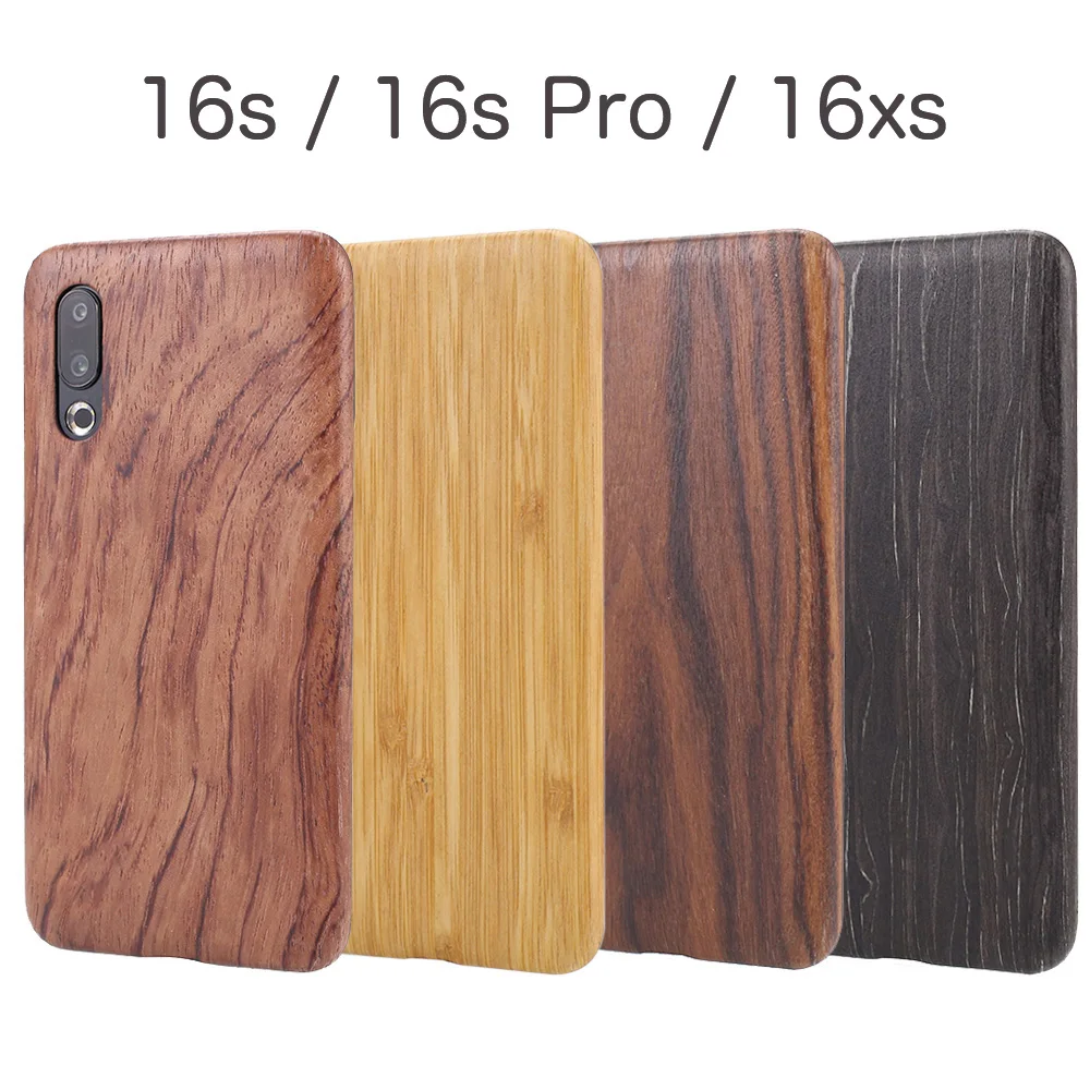 Чехол для телефона из натурального дерева meizu 16s Pro 16XS черный чехол ледяного